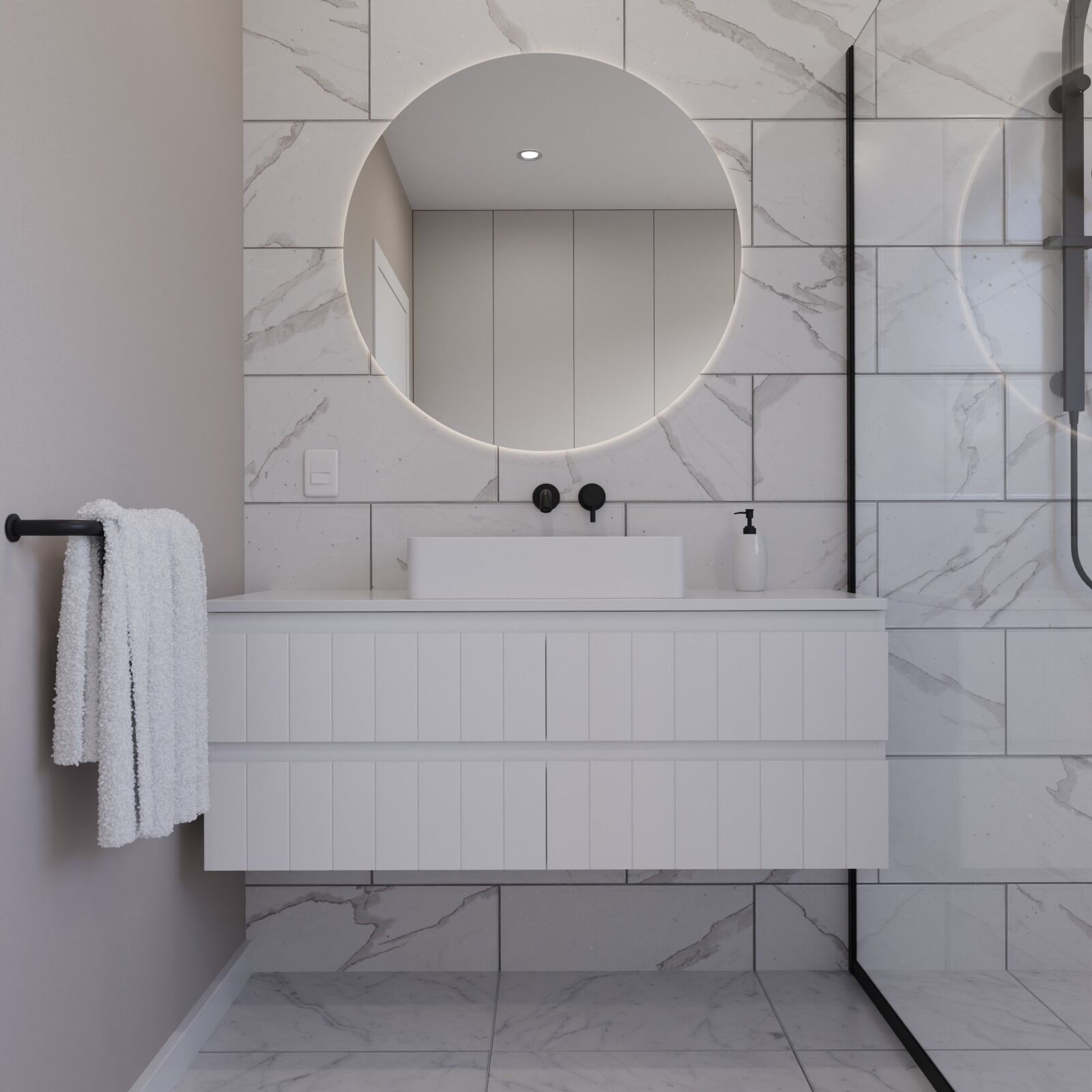 Vanities Wall Hung 1200 Handleless - Image 8