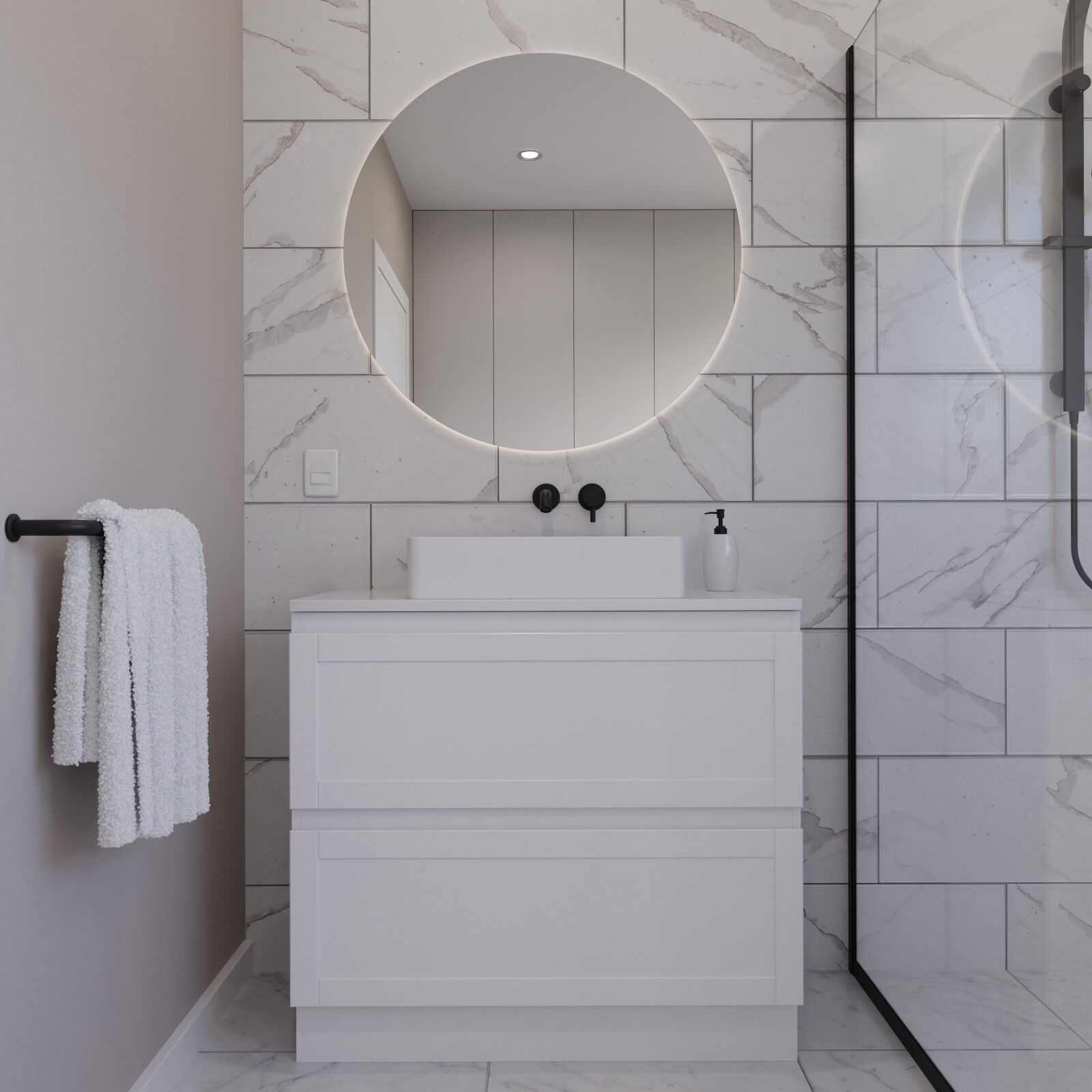 Vanities Floor Standing 900 Handleless - Image 10