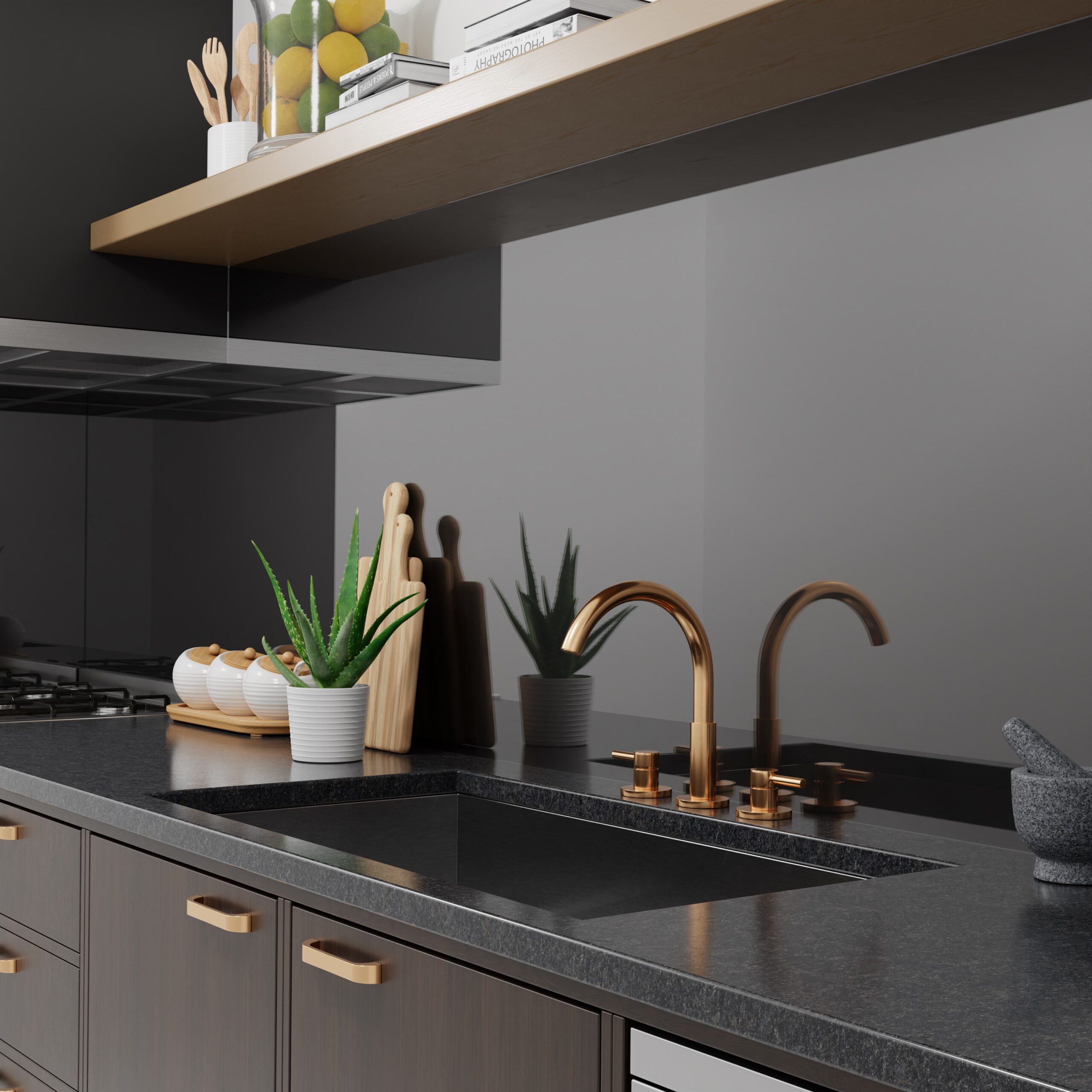 Black Splashbacks