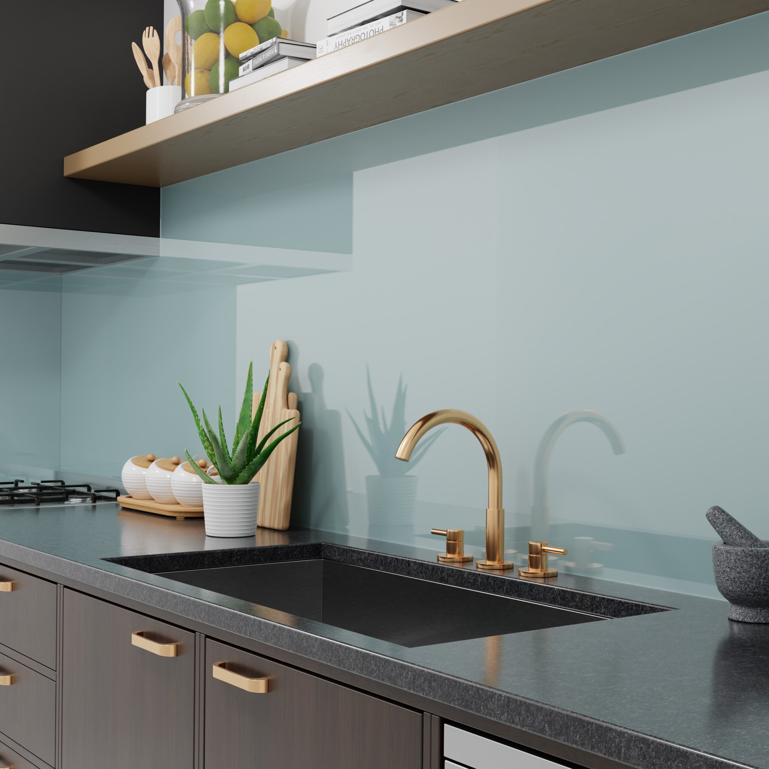Duck Egg Blue Splashbacks