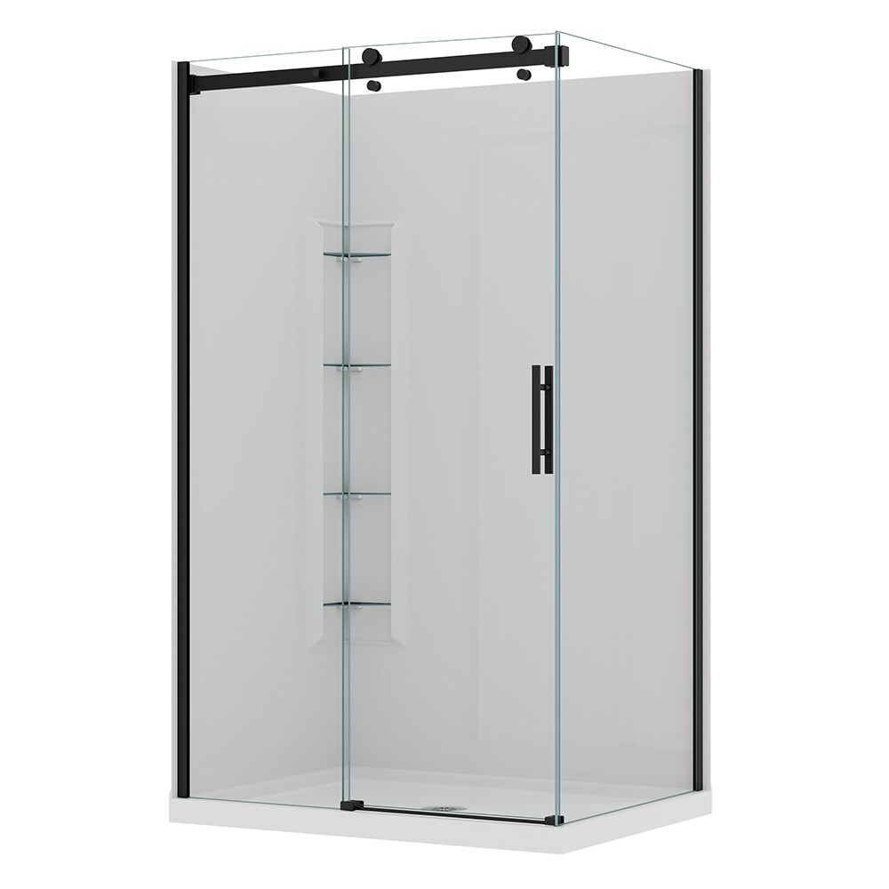 Emilio Acrylic 2-Sided Black