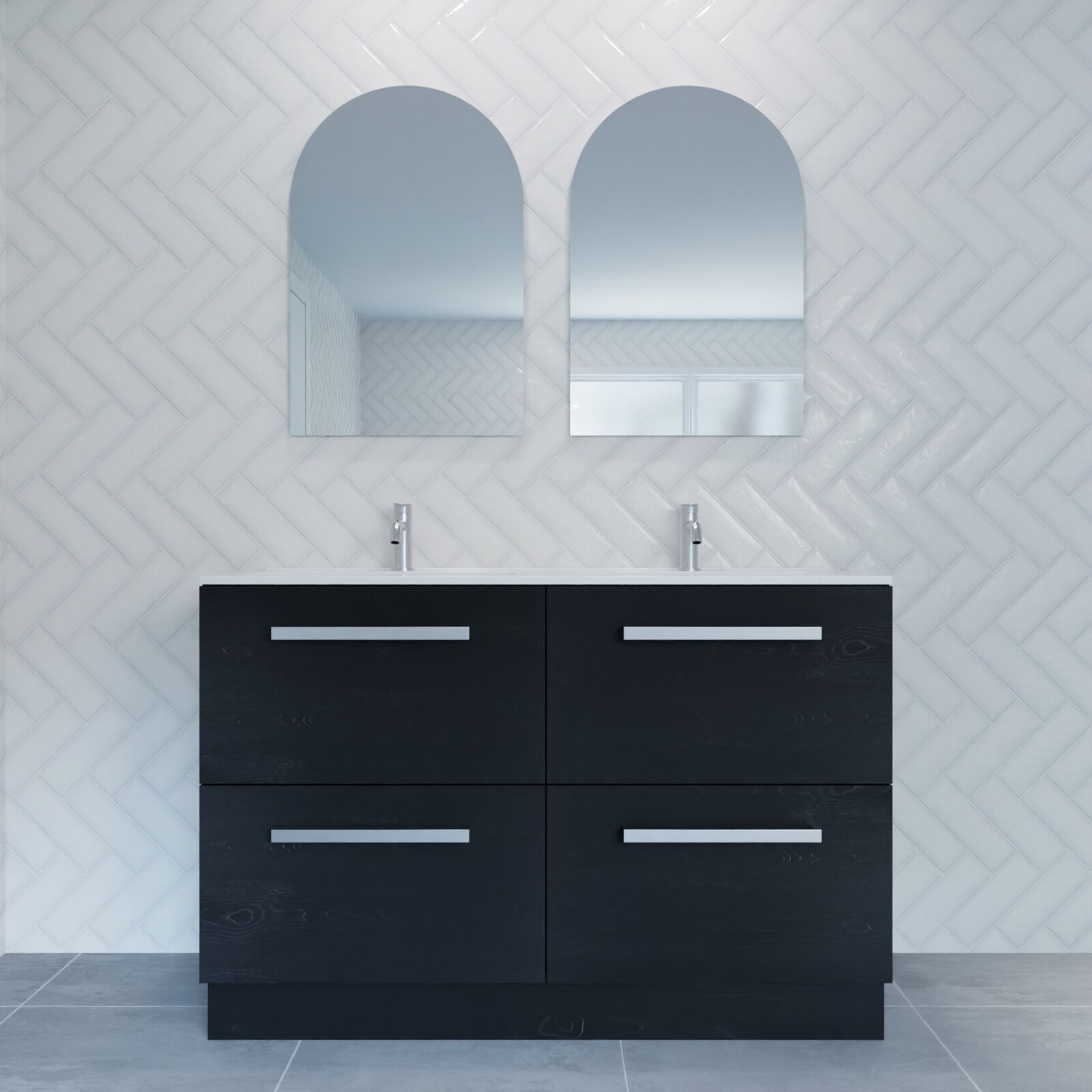 Vanities Floor Standing 1200 Handles - Image 2