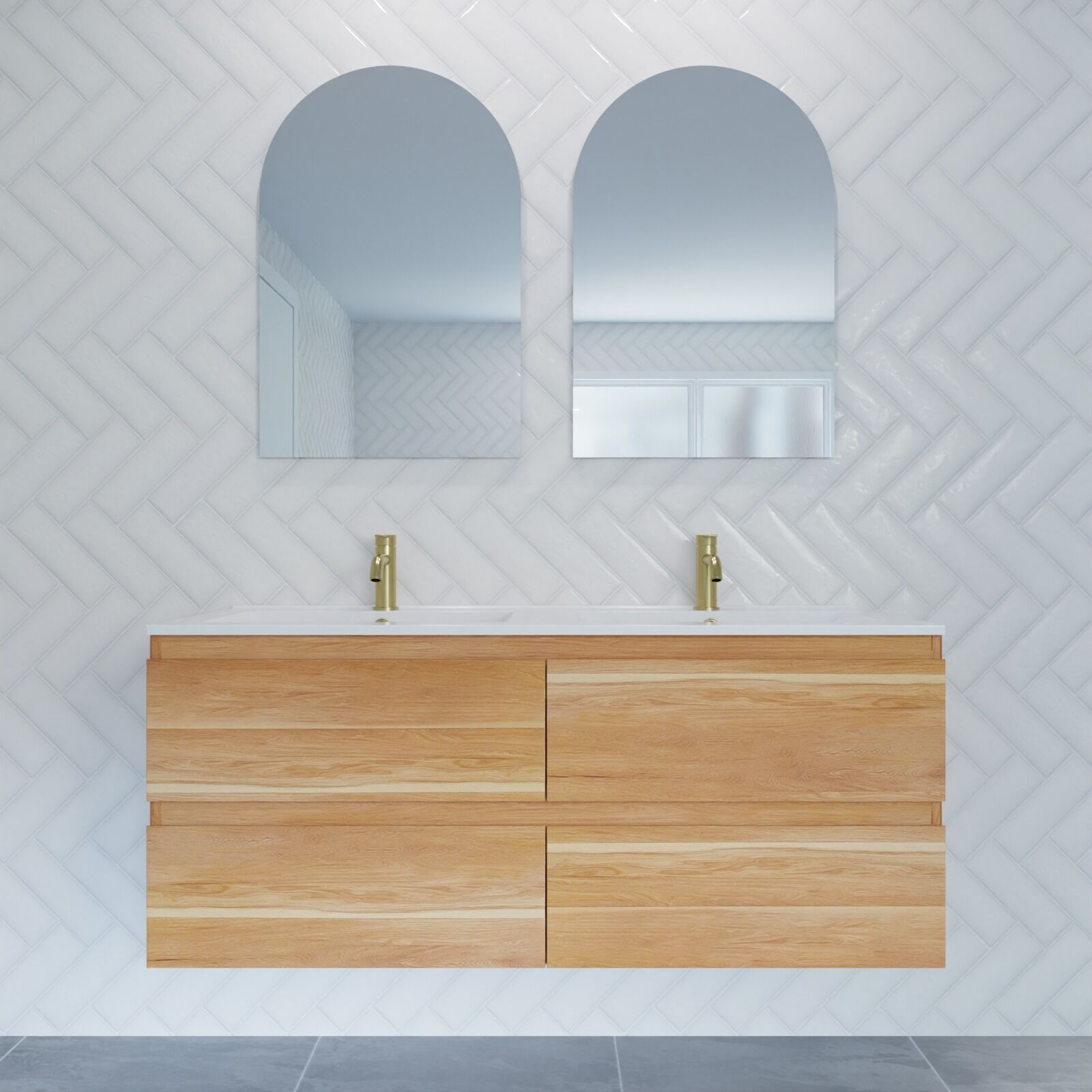 Vanities Wall Hung 1200 Handleless - Image 4