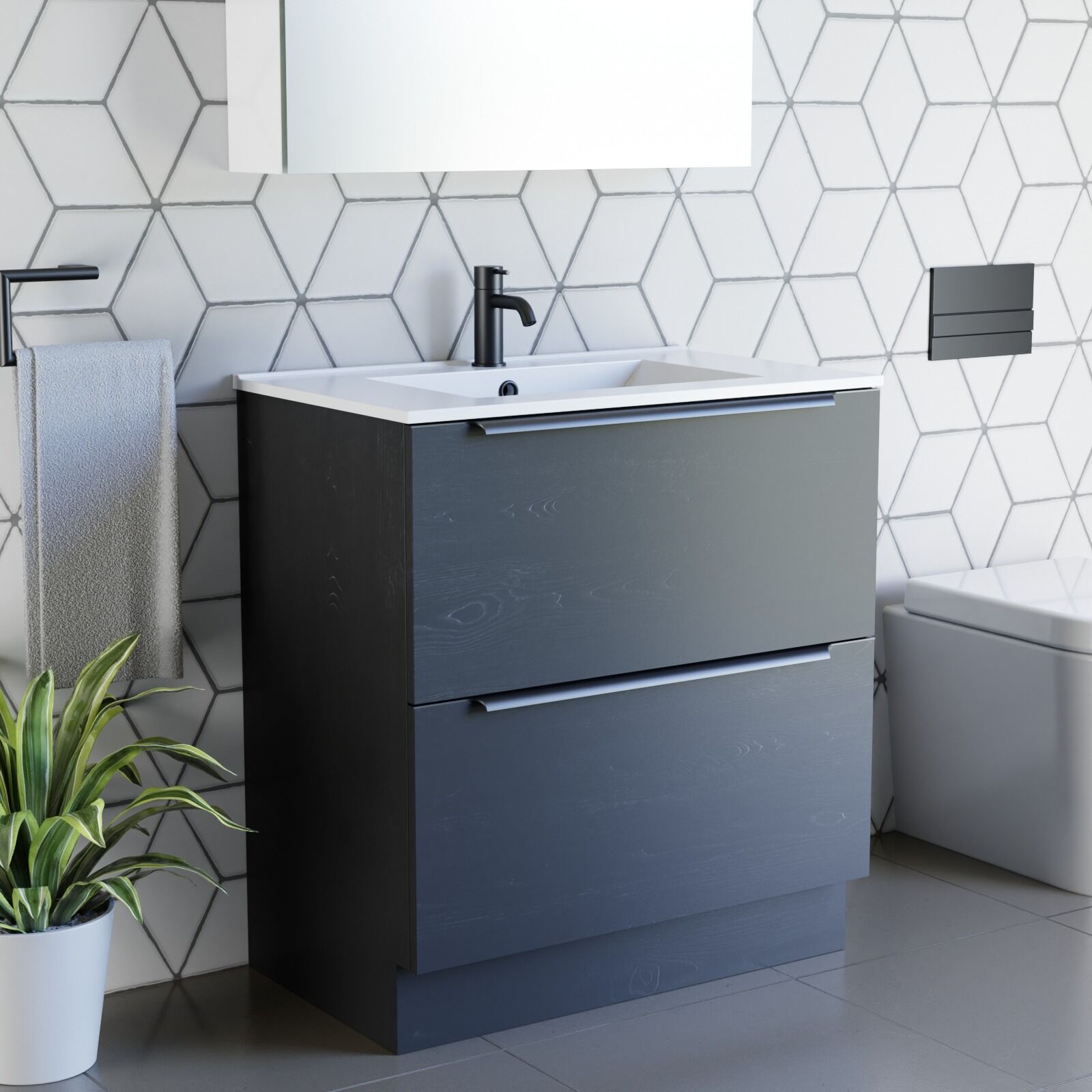 Vanities Floor Standing Integrated 750 Handles - Image 6