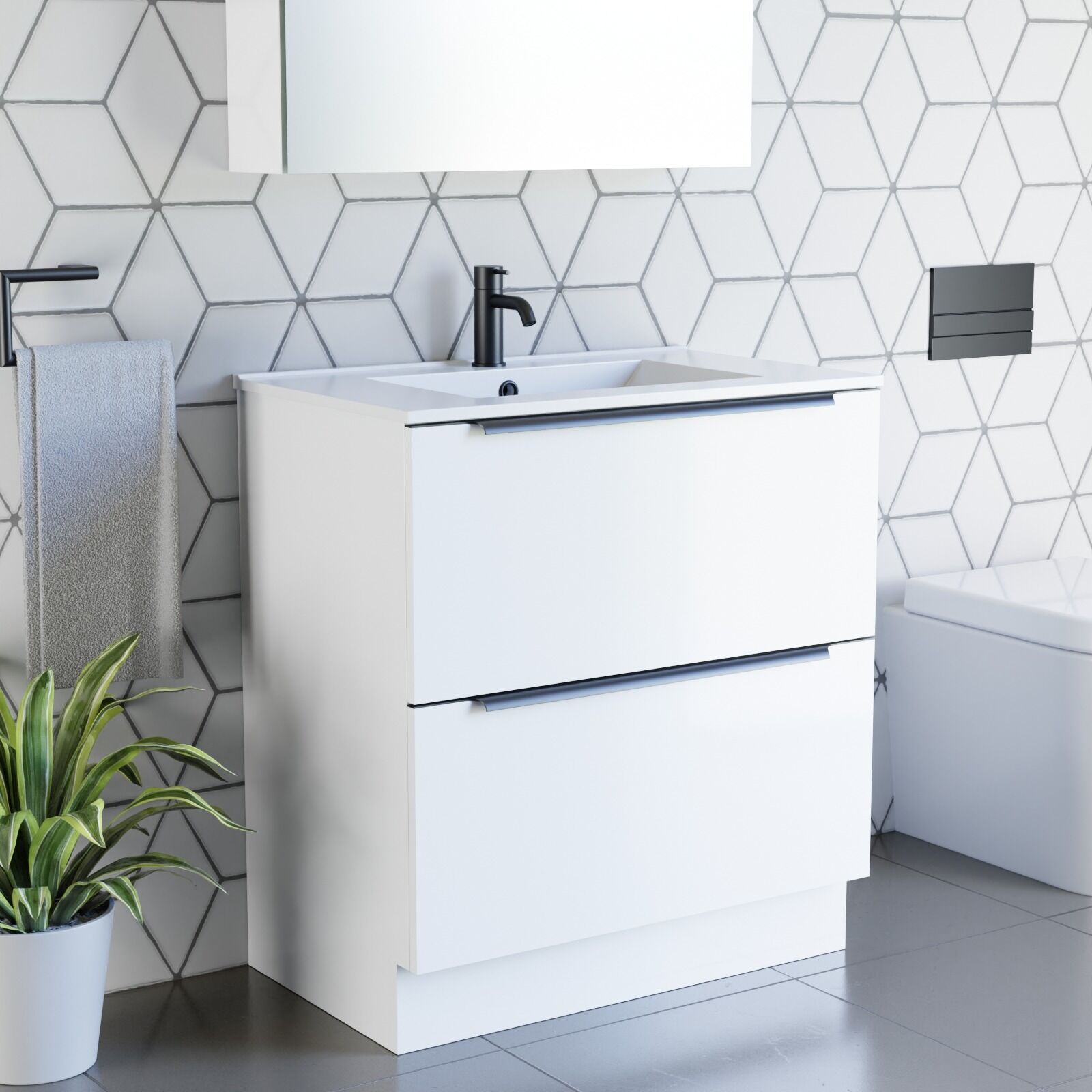 Vanities Floor Standing Integrated 750 Handles - Image 8