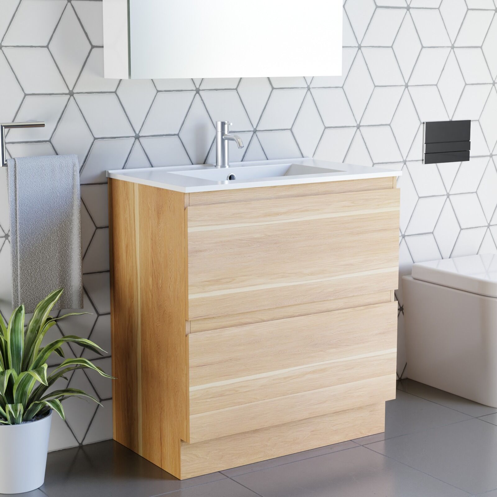 Vanities Floor Standing 900 Handleless - Image 8
