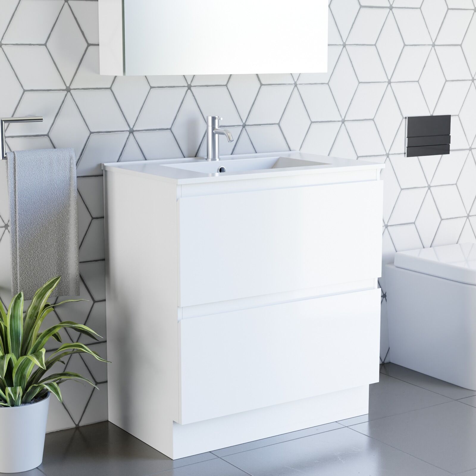 Vanities Floor Standing 900 Handleless - Image 9