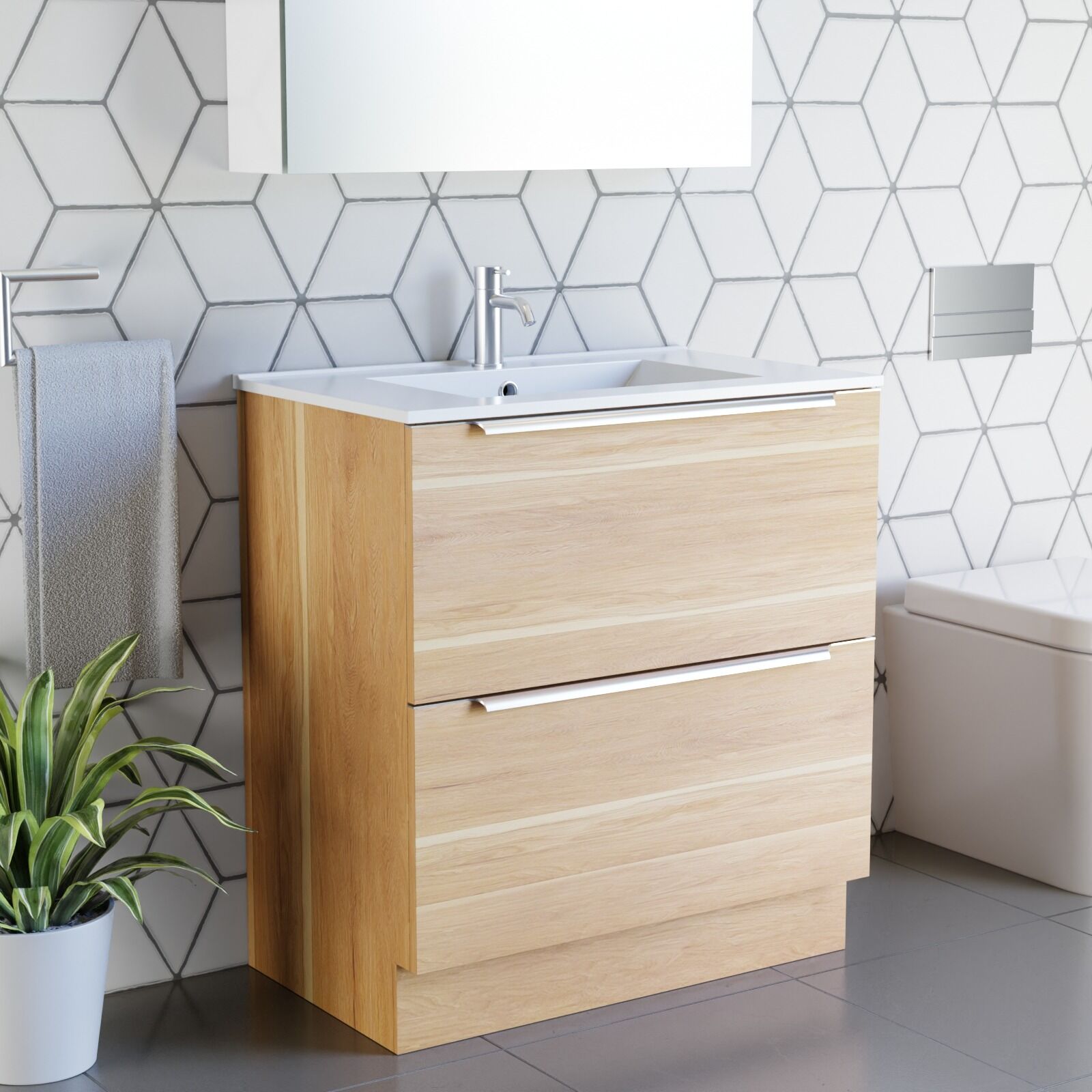 Vanities Floor Standing Integrated 750 Handles - Image 10