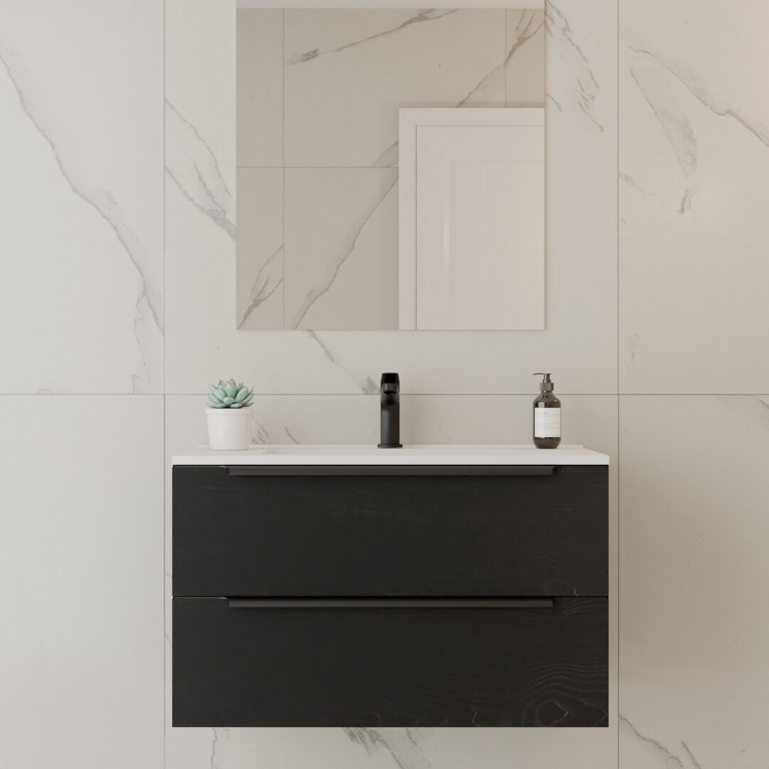 Vanities Wall Hung Integrated 750 Handles - Image 8