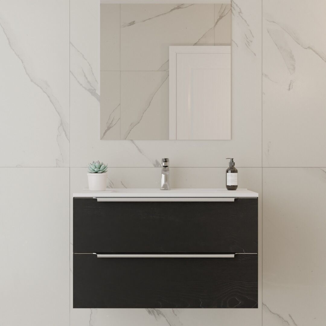 Vanities Wall Hung Integrated 750 Handles - Image 6