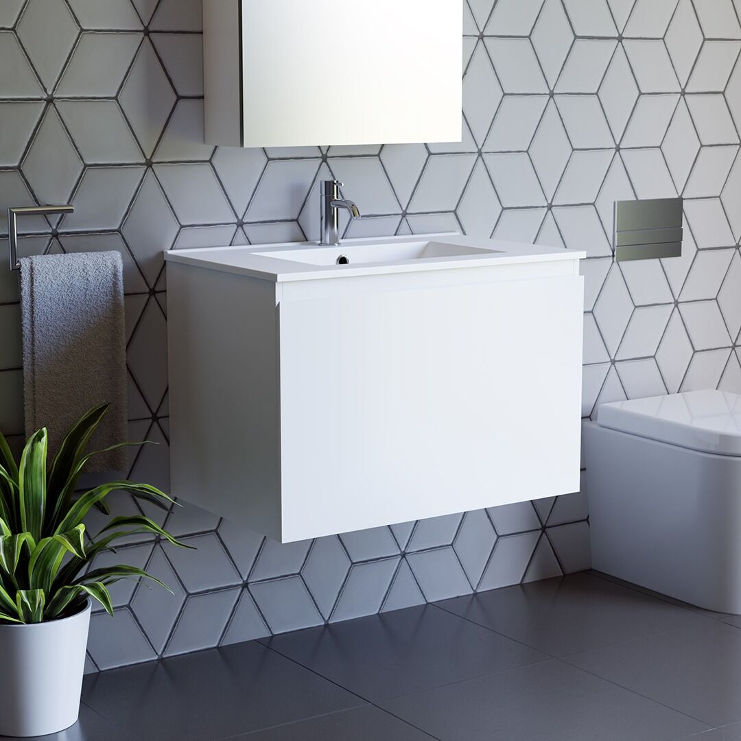 Vanities Wall Hung 600 Handleless - Image 4