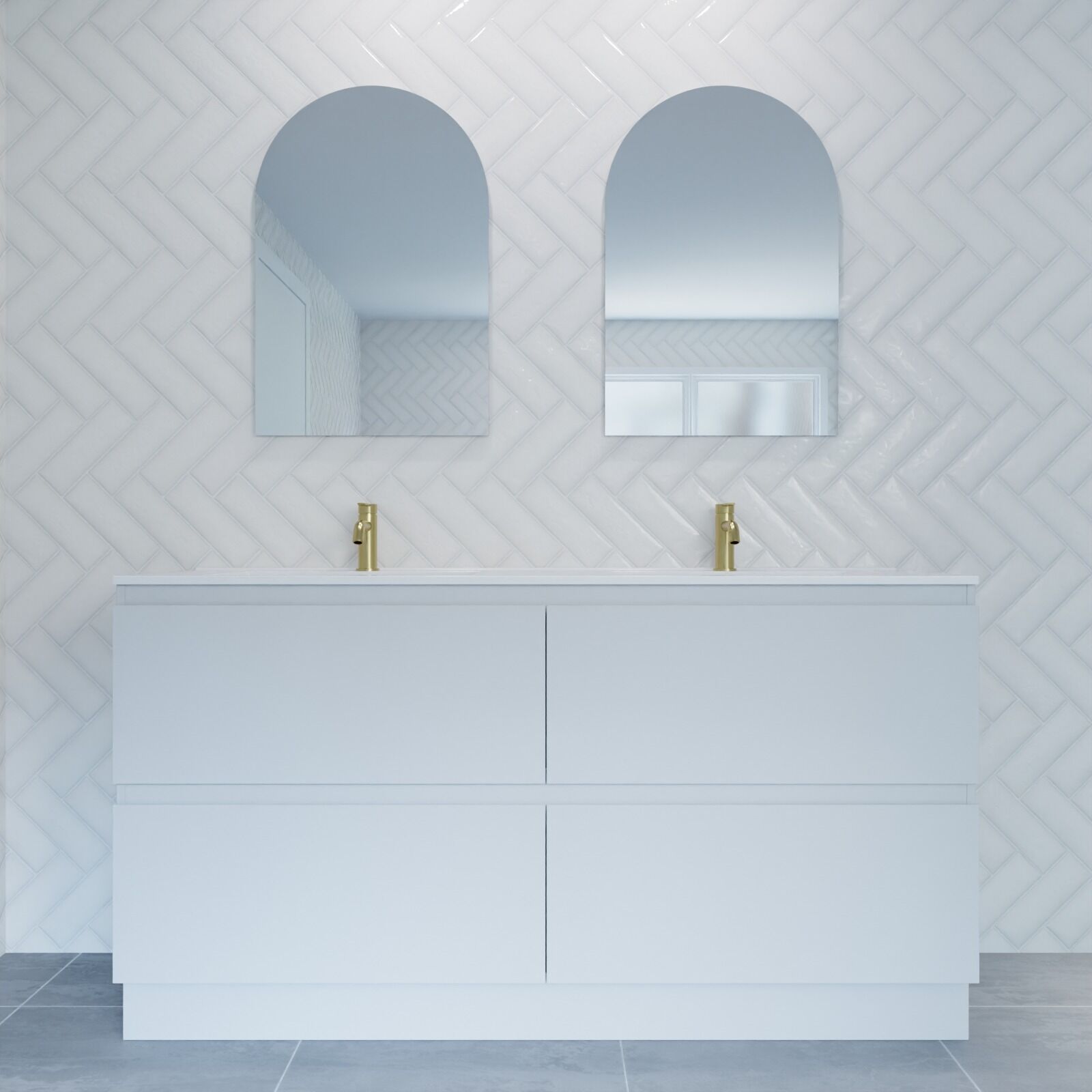 Vanities Floor Standing 1500 Handleless - Image 2